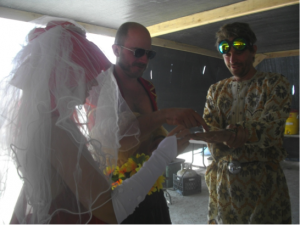 Figure 9: Wedding at the Green Tortoise camp. Photograph by author.